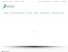 Tablet Screenshot of nordesta.org